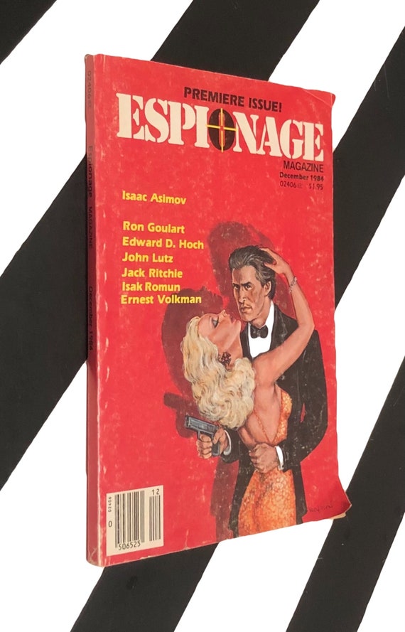 Espionage Magazine edited by Jackie Lewis Volume 1, Number 1 (1984) softcover magazine