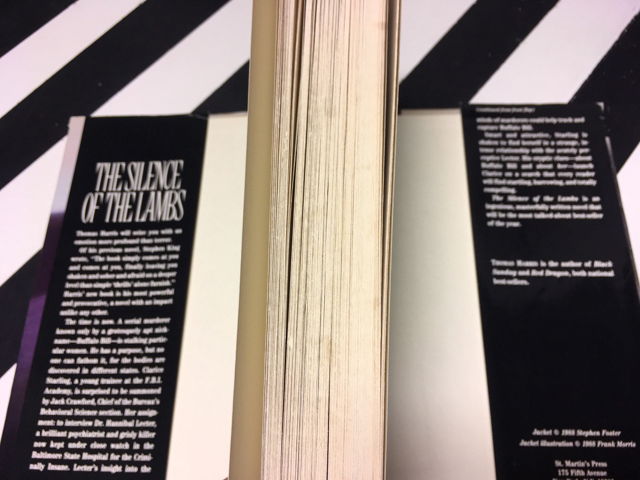 The Silence of the Lambs by Thomas Harris (1988) hardcover book