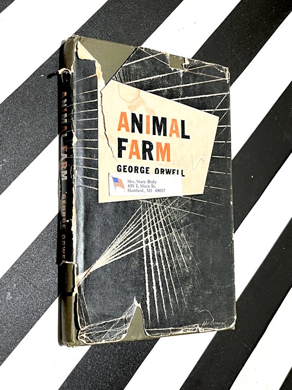 Animal Farm by George Orwell (hardcover book)