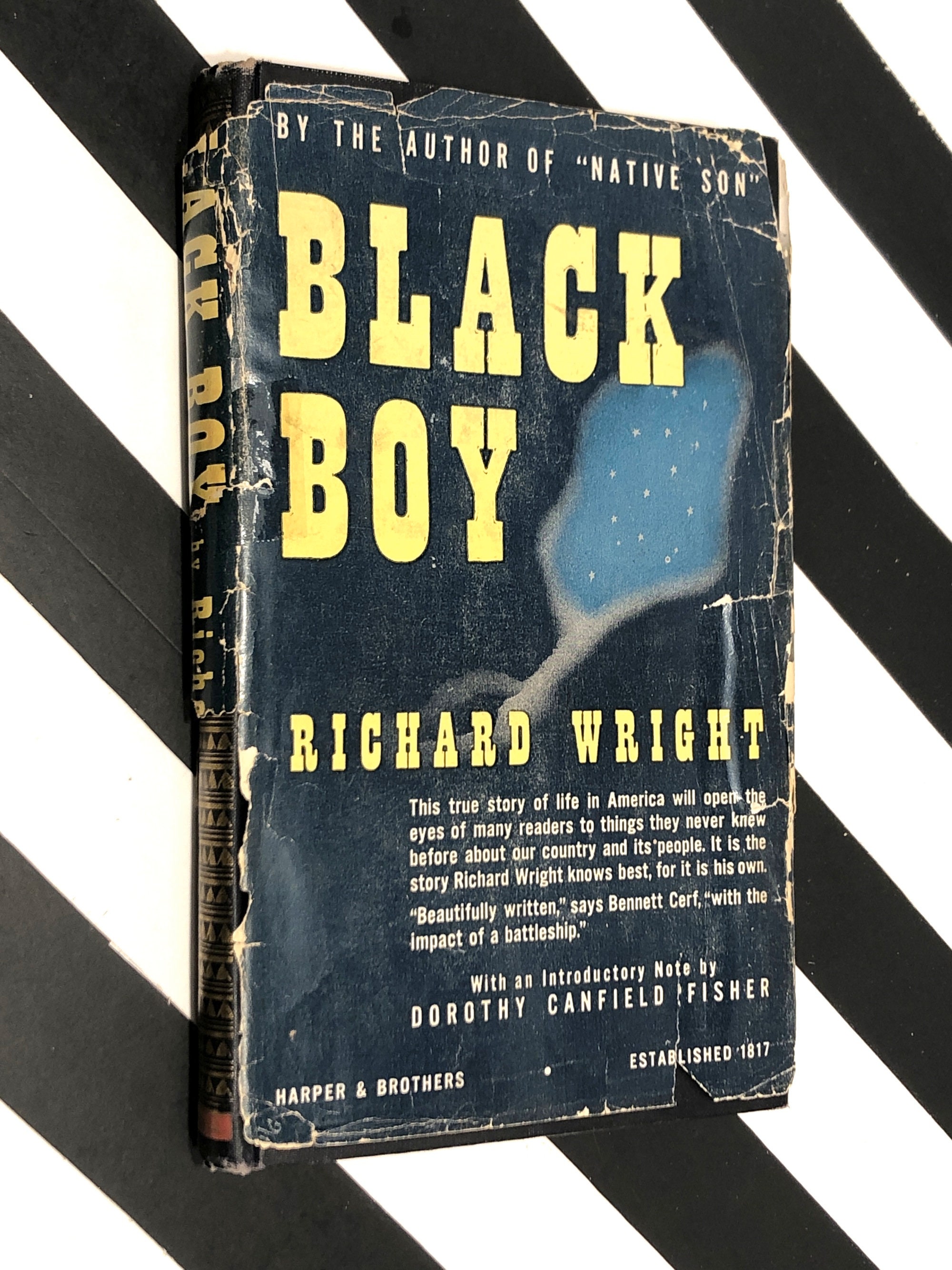 Black Boy by Richard Wright (1945) hardcover book