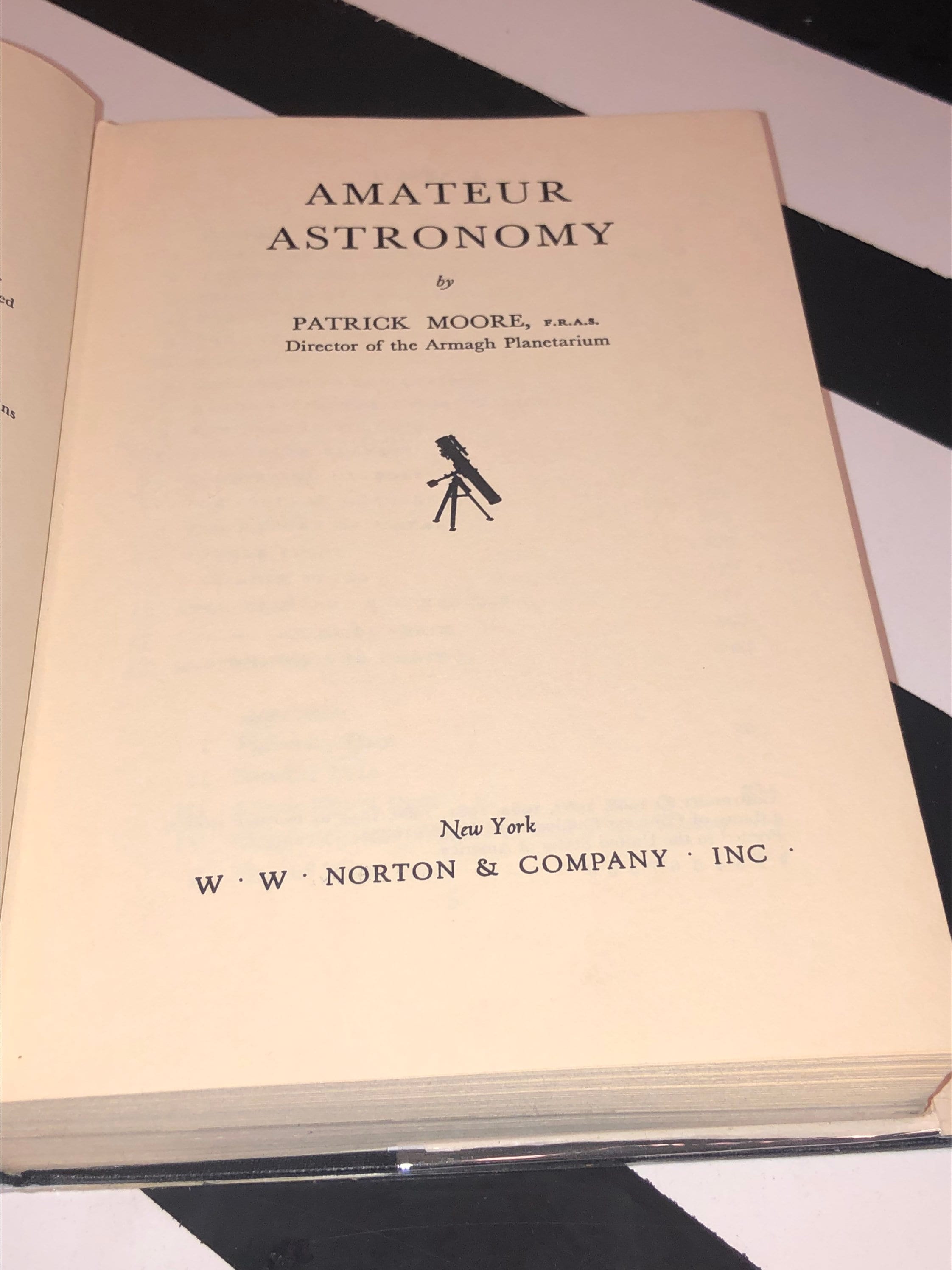 Amateur Astronomy by Patrick Moore F. R. A picture