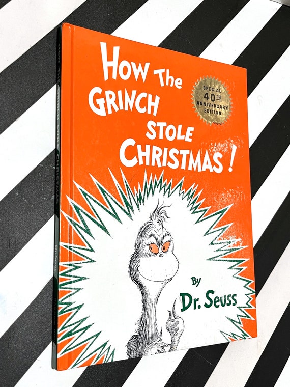 How the Grinch Stole Christmas by Dr. Seuss (1957) hardcover book