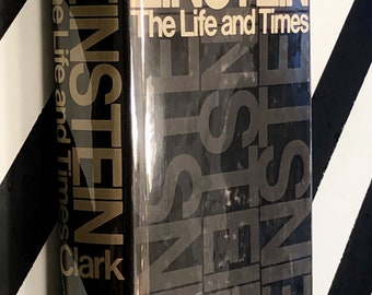 Einstein: The Life and Times by Ronald W. Clarke (1971) hardcover book