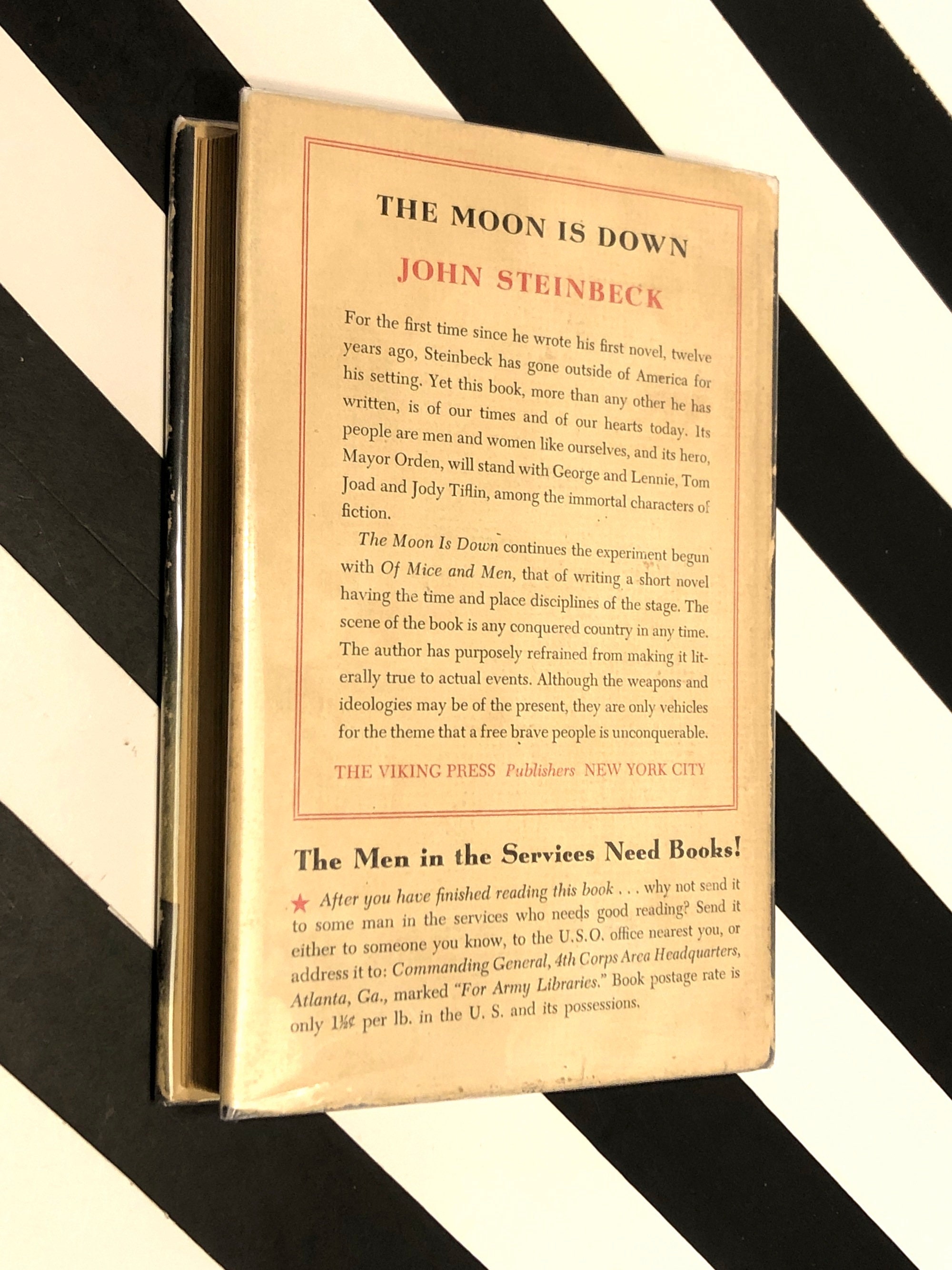 The Moon Is Down by John Steinbeck The Moon Is Down by John Steinbeck
