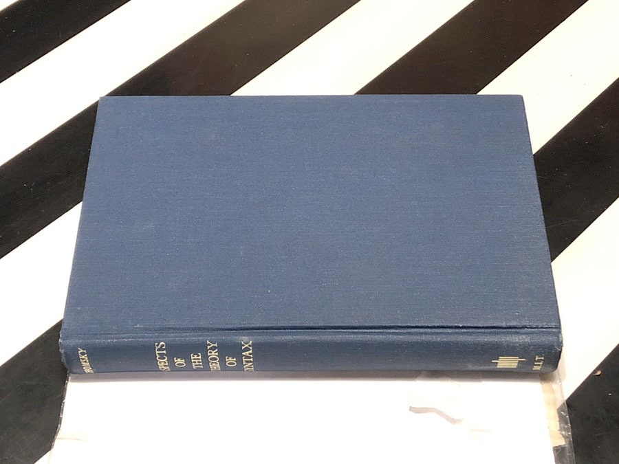 Aspects of the theory of syntax by naom chomsky 1965 hardcover book