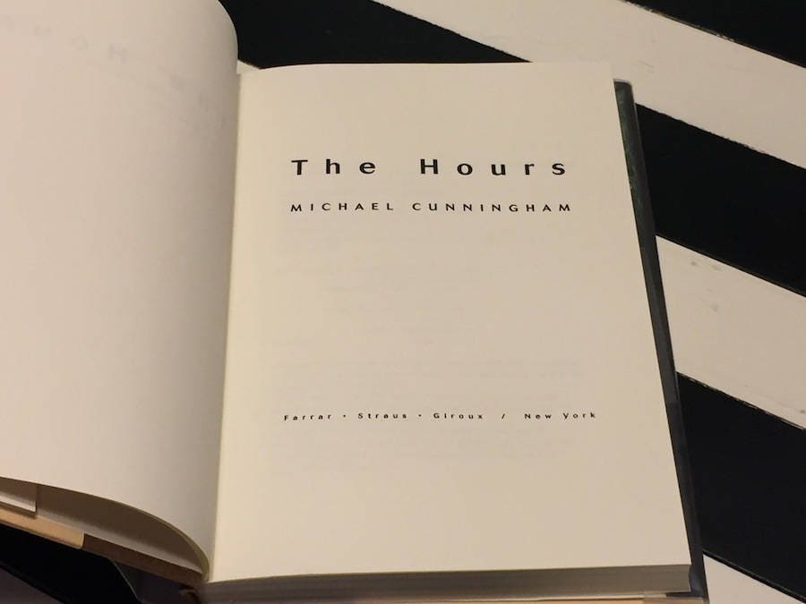 the hours by michael cunningham sparknotes