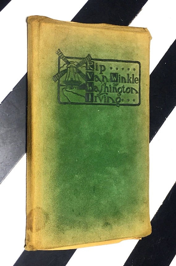 Rip Van Winkle by Washington Irving with a foreword by Joseph Jefferson (1905) Hubbard style soft cowhide covers