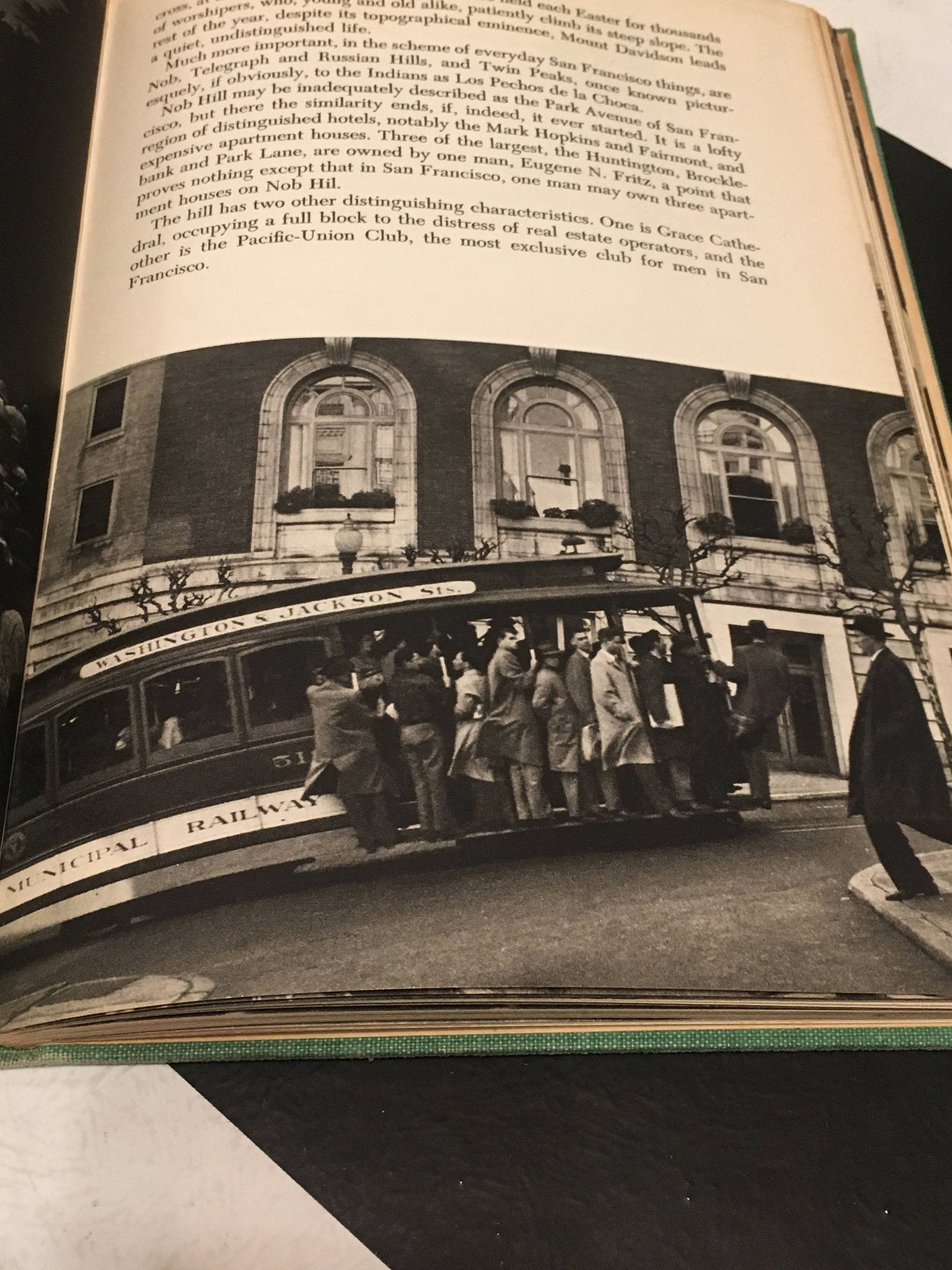 The San Francisco Book by Herb Caen with Photographs by Max Yavno green