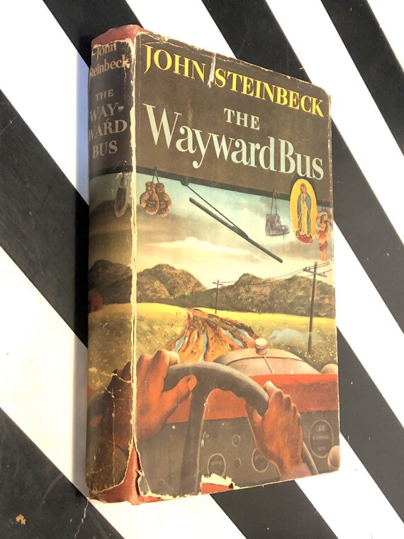 The Wayward Bus By John Steinbeck (1947) hardcover book