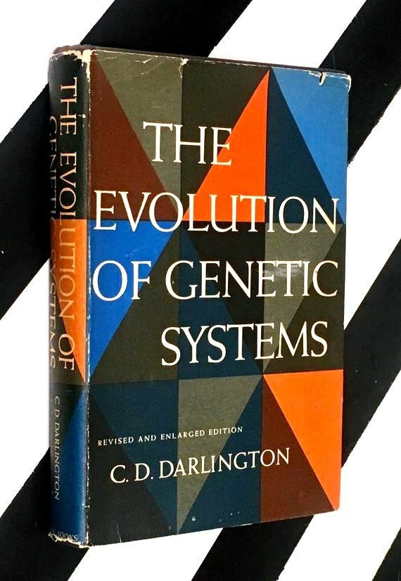 The Evolution of Genetic Systems by C. D. Darlington (1958) hardcover book