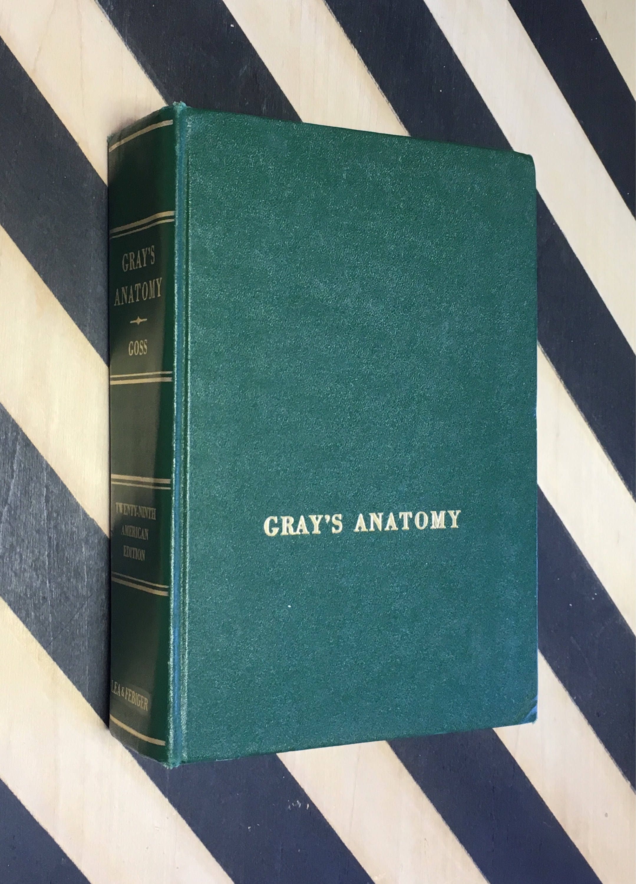 Gray's Anatomy by Henry Gray, F.R.S.; Twenty-Ninth American Edition