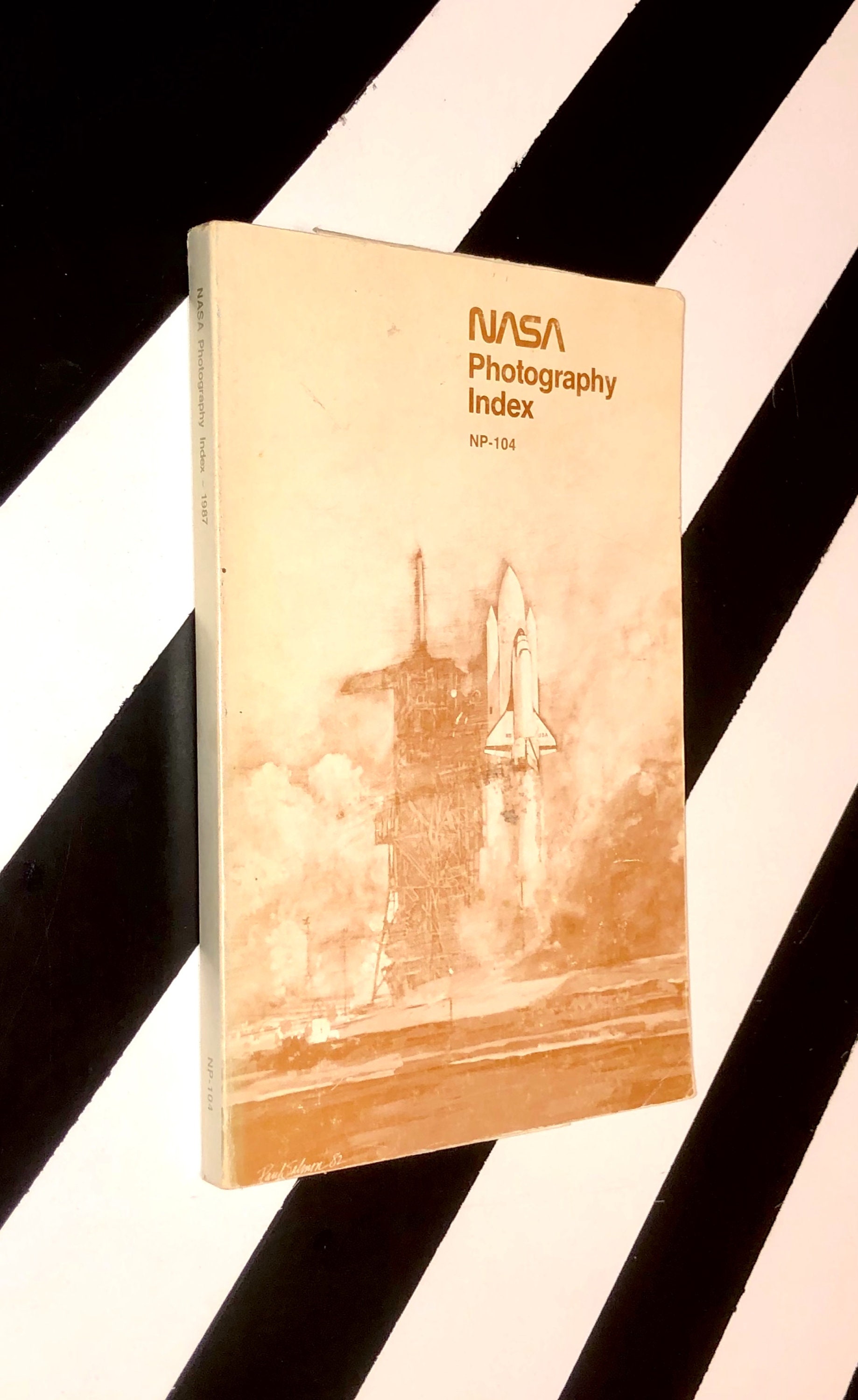 NASA Photography Index NP104 (1987) softcover book