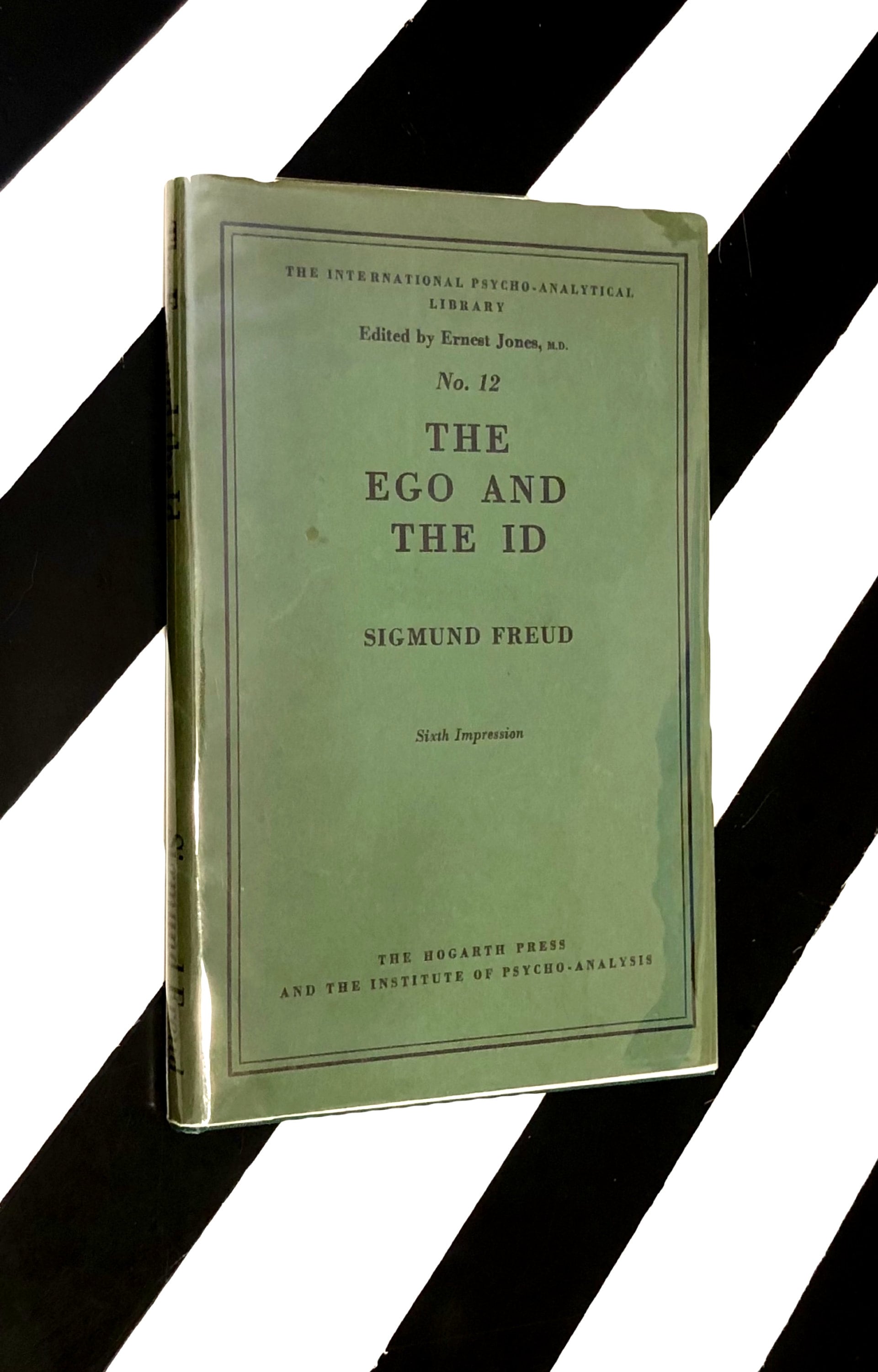 The Ego and the Id by Sigmund Freud (1950) hardcover book