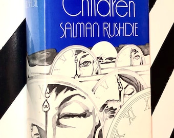 Midnight's Children by Salman Rushdie (1982) hardcover signed book