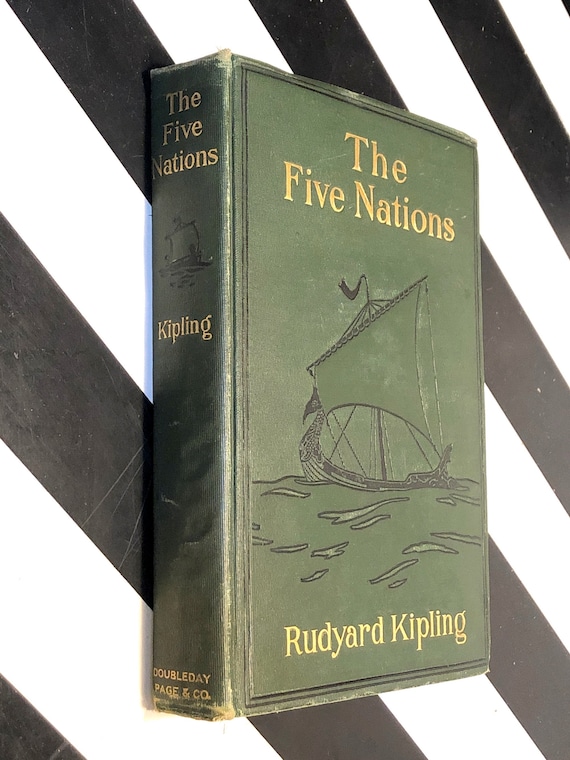 The Five Nations by Rudyard Kipling (1903) first edition book