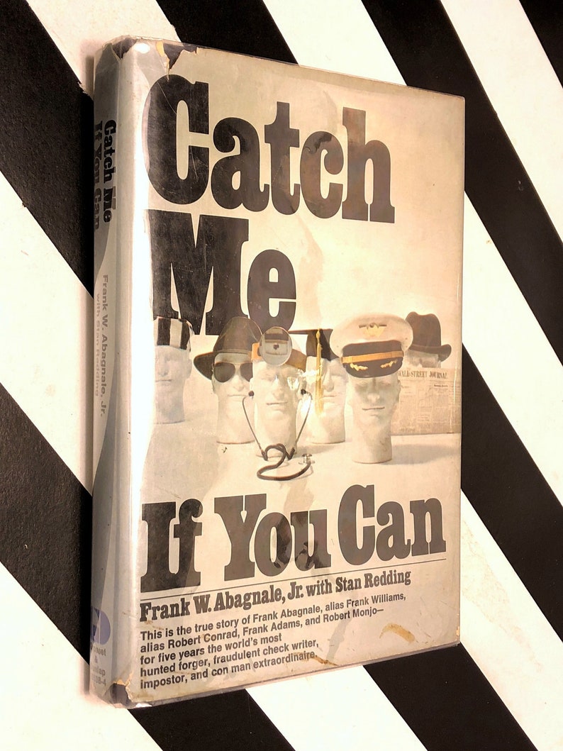 Catch Me If You Can par livre relié 1980 de Frank Abagnale | Etsy