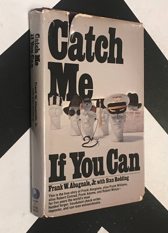 Catch Me if You Can by Frank Abagnale, Jr. with Stan Redding (Hardcover, 1980) vintage rare book