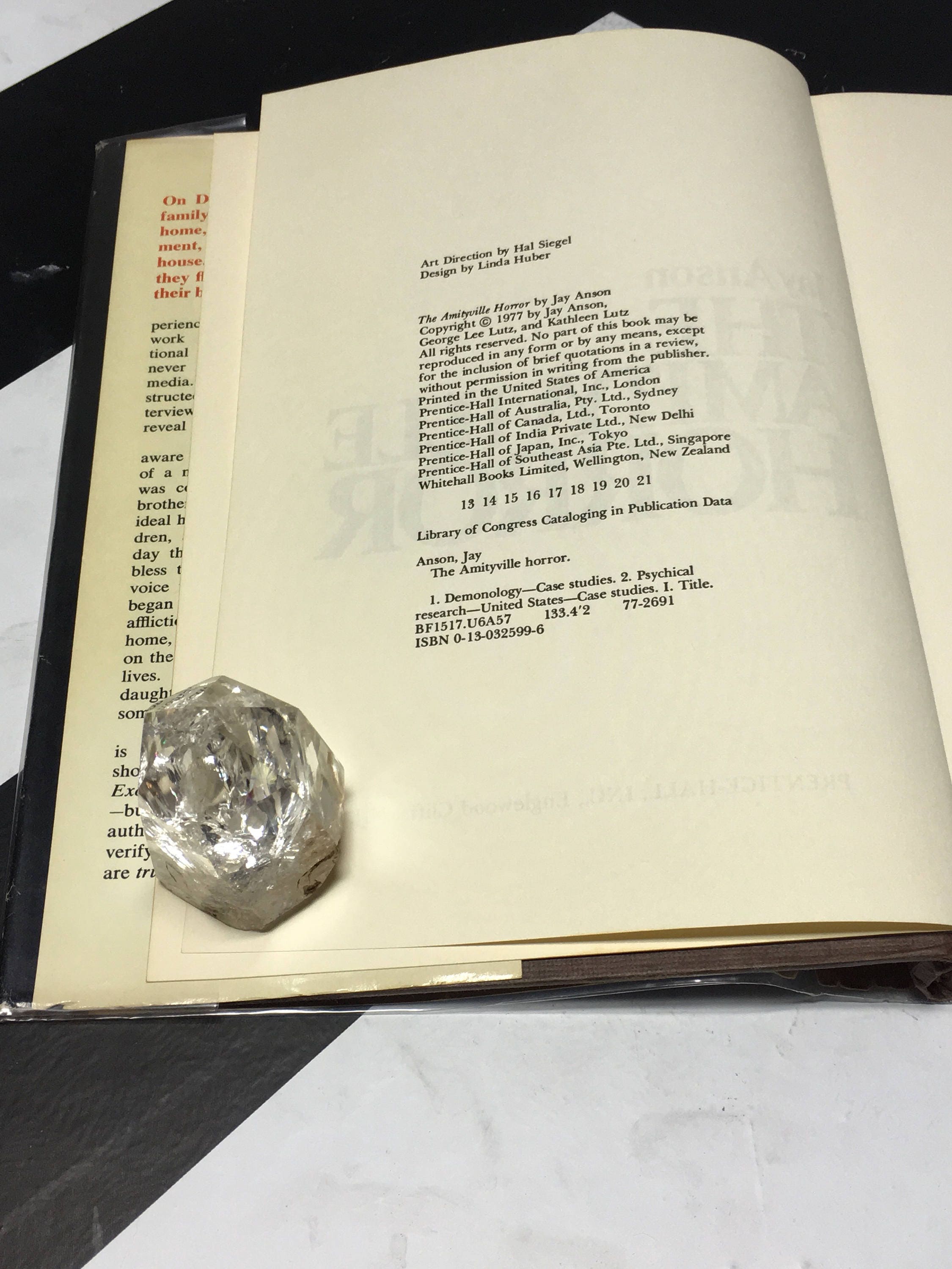 The Amityville Horror by Jay Anson (Hardcover, 1977)