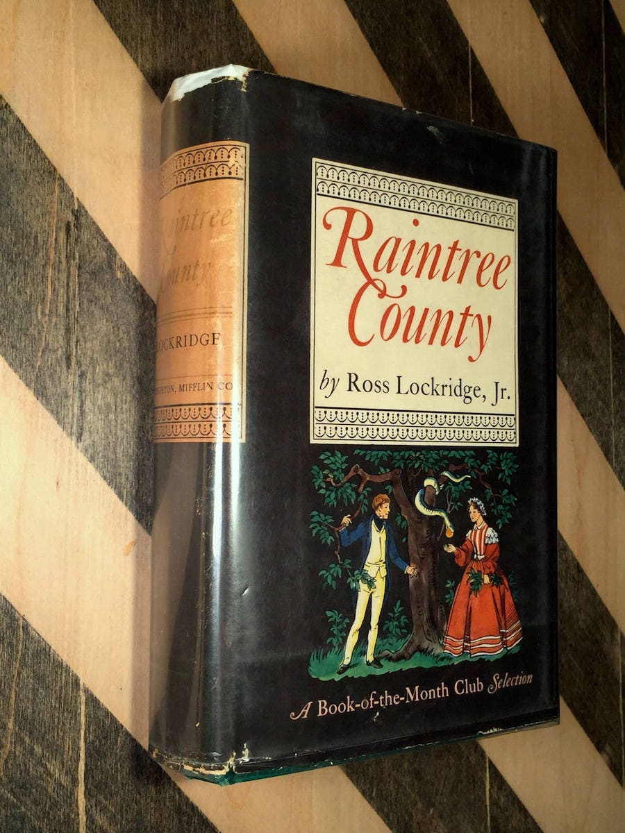 Raintree County by Ross Lockridge, Jr. (1948) hardcover book