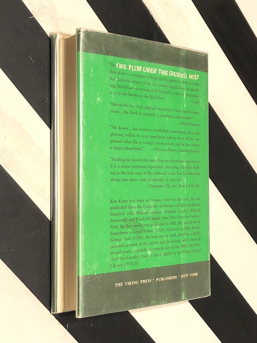 One Flew Over the Cuckoo's Nest by Ken Kesey (1964) hardcover book