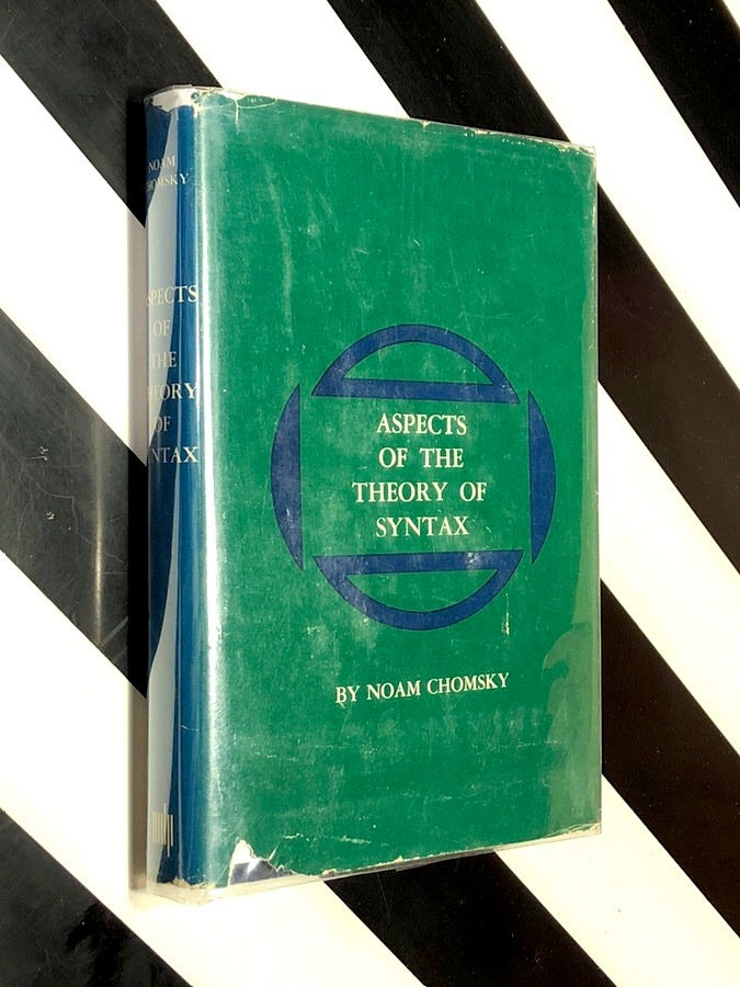 Aspects of the theory of syntax by naom chomsky 1965 hardcover book