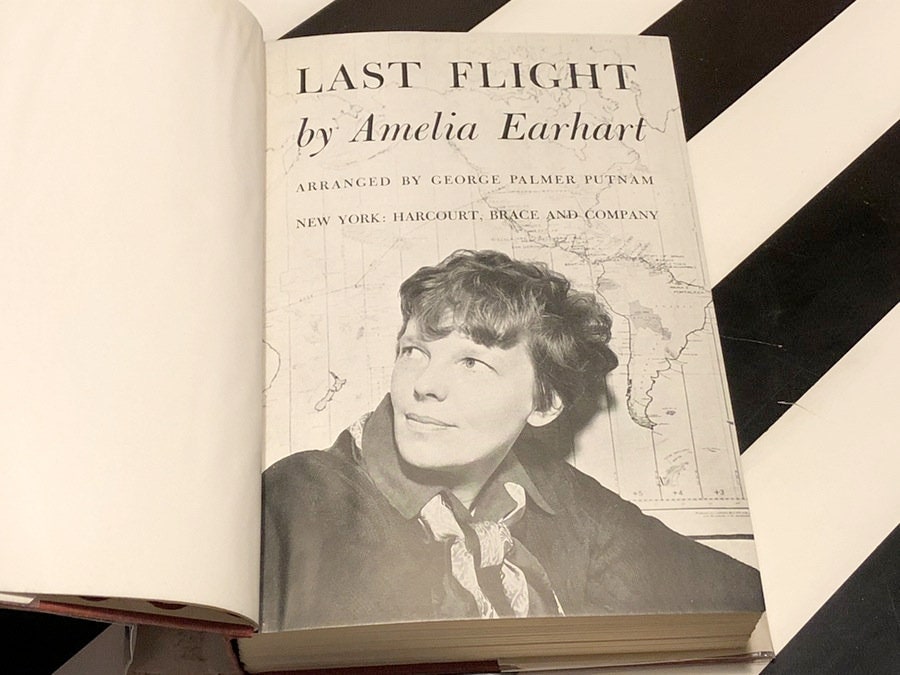 Last Flight by Amelia Earhart (1937) hardcover book