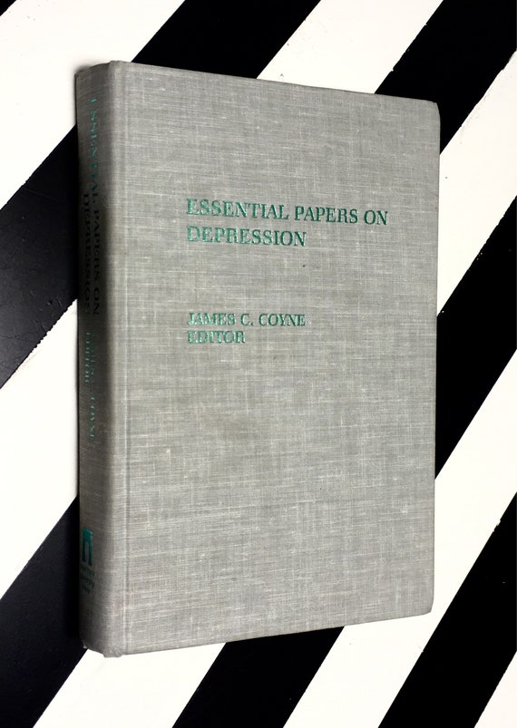 Essential Papers on Depression edited by James C. Coyne (1985) hardcover book