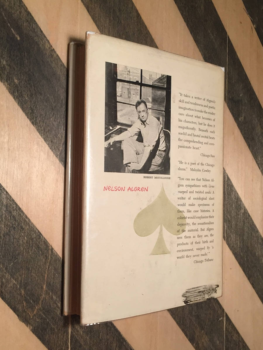 The Man with the Golden Arm by Nelson Algren (hardcover book)