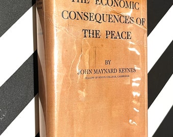 The Economic Consequences of the Peace by J. M. Keynes (1920) first edition book