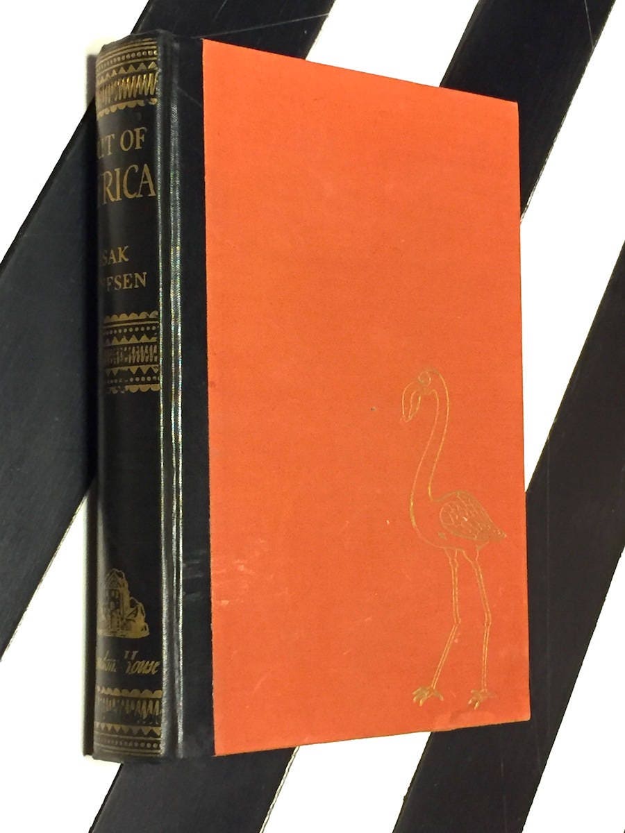 Out of Africa by Isak Dinesen (1938) hardcover book Out of Africa by Isak Dinesen (1938) hardcover book