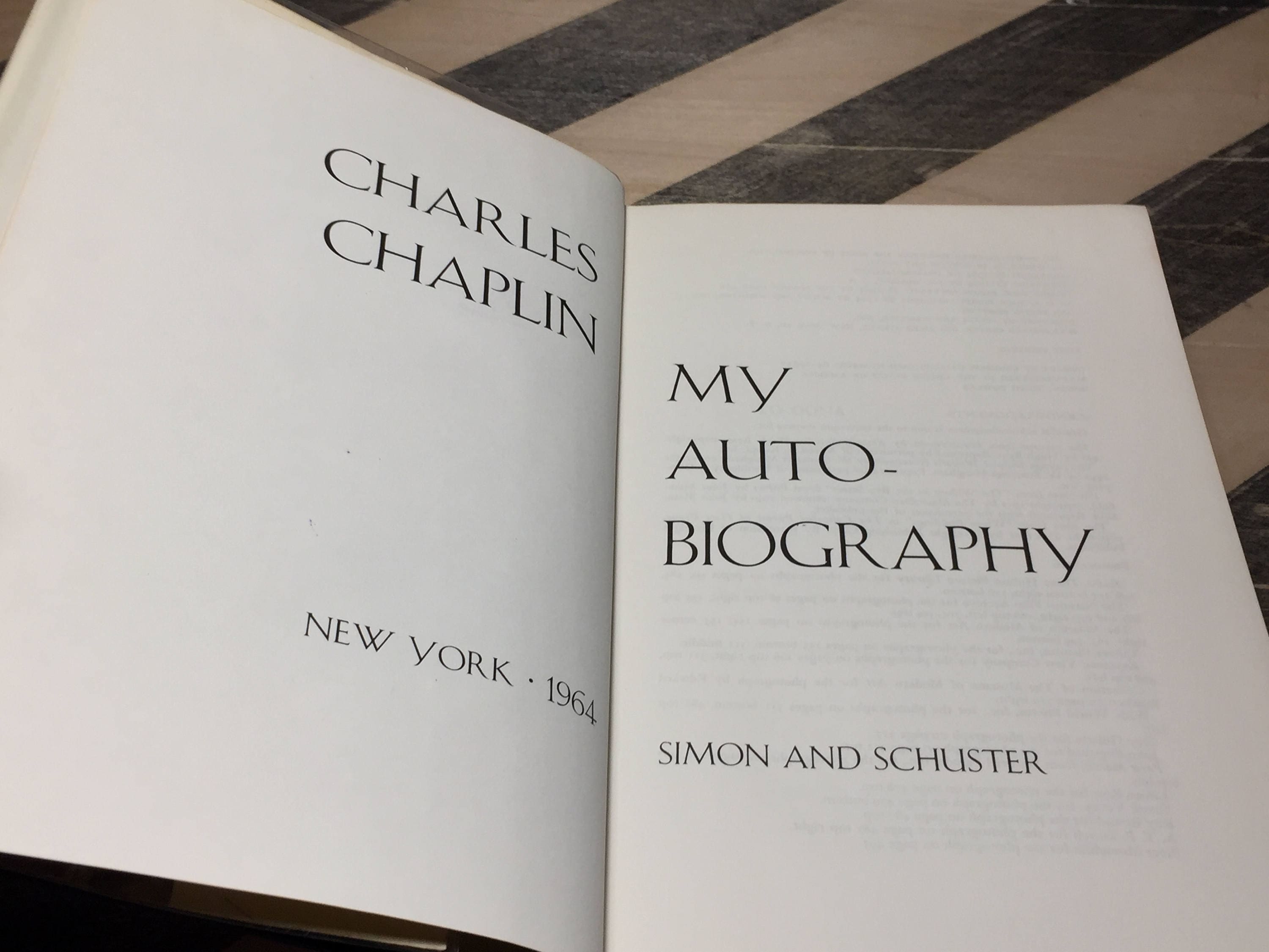 my autobiography charlie chaplin summary