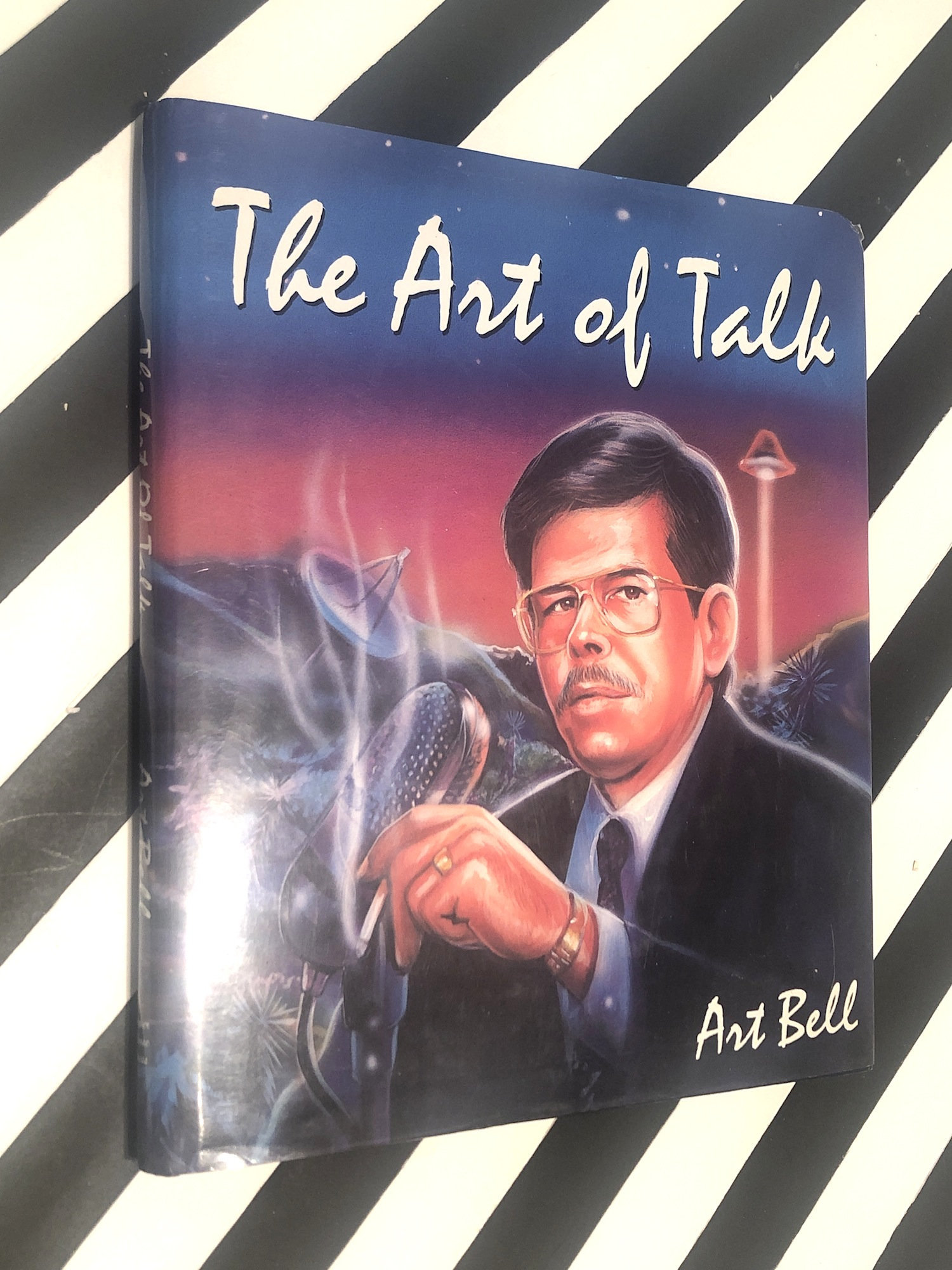 The Art of Talk by Art Bell (1995) signed first edition book