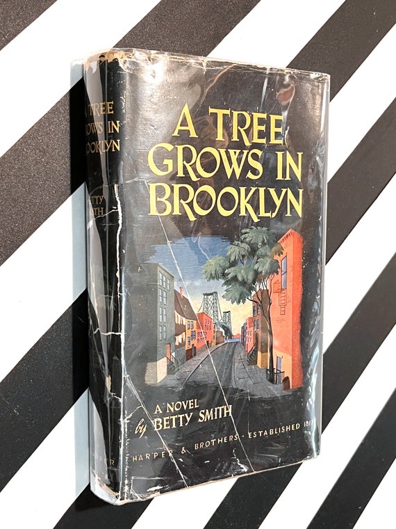 A Tree Grows in Brooklyn by Betty Smith (1943) hardcover book