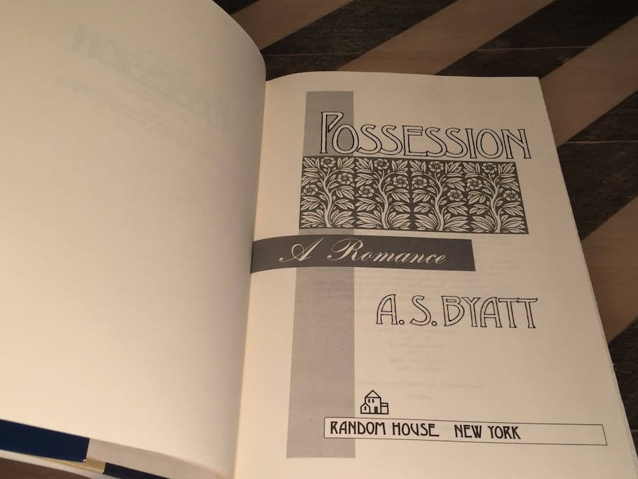 possession byatt possession byatt