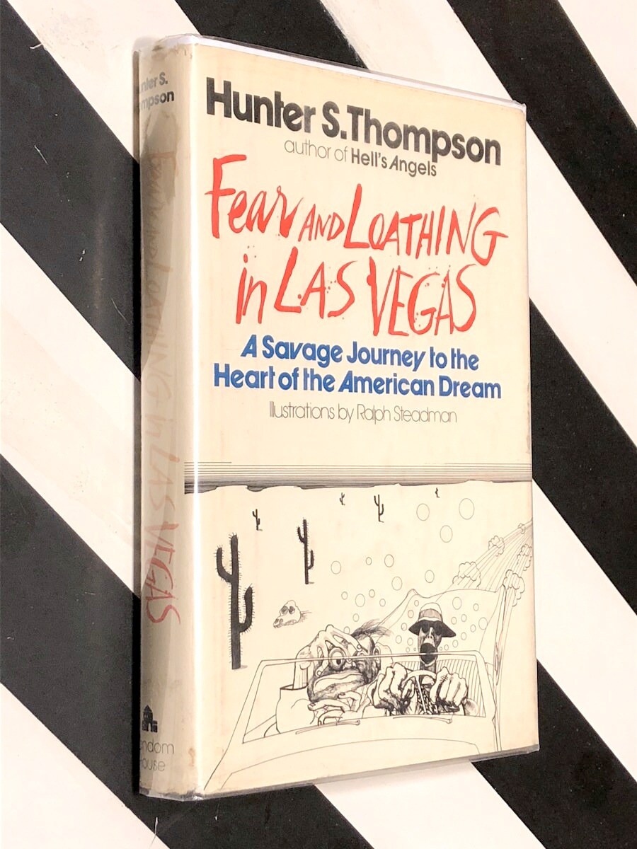 Fear and Loathing in Las Vegas by Hunter S. Thompson (1971) first edition book