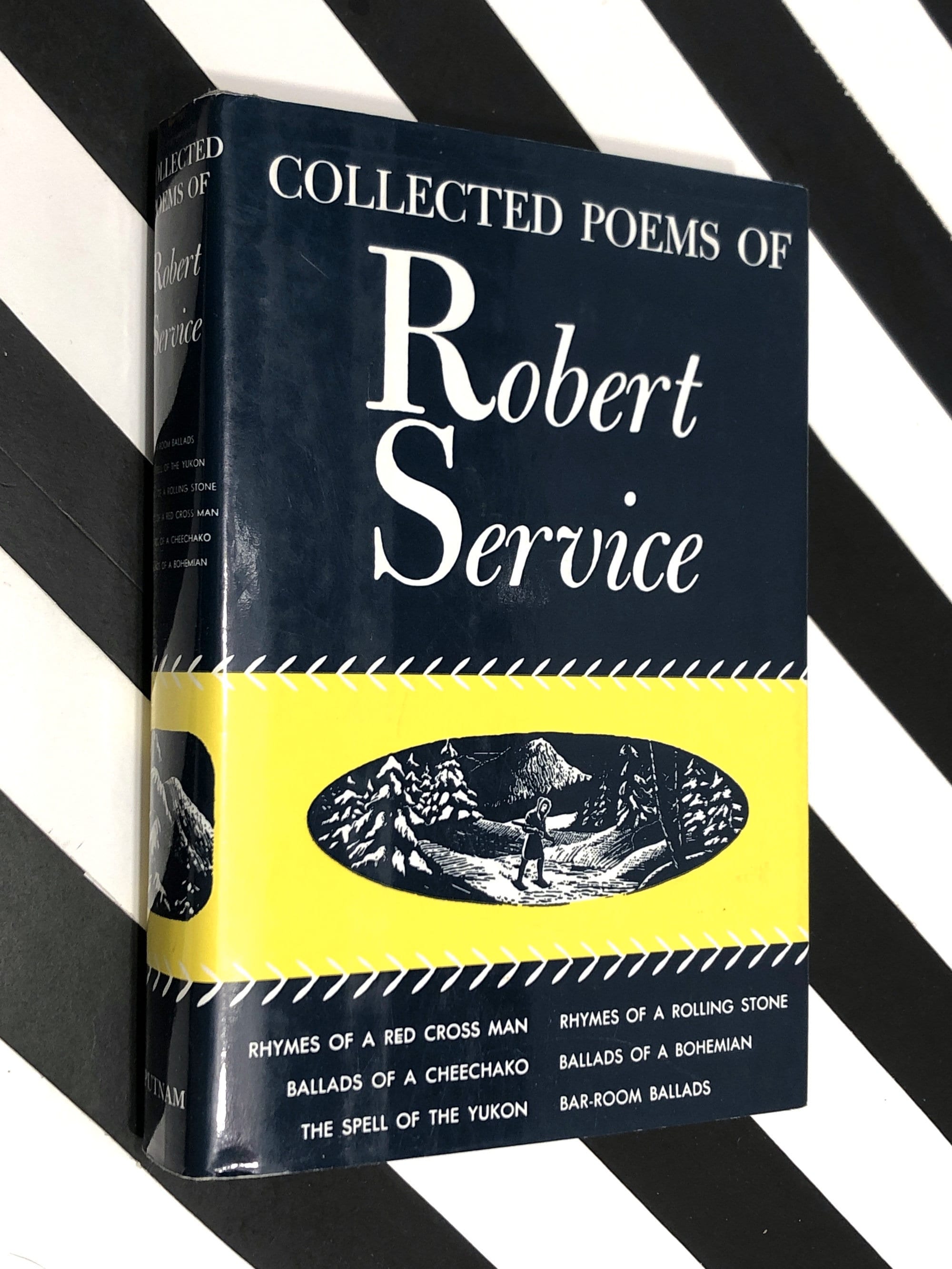 The Collected Poems of Robert Service (1940) hardcover book