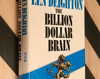 The Billion Dollar Brain by Len Deighton (1966) hardcover book