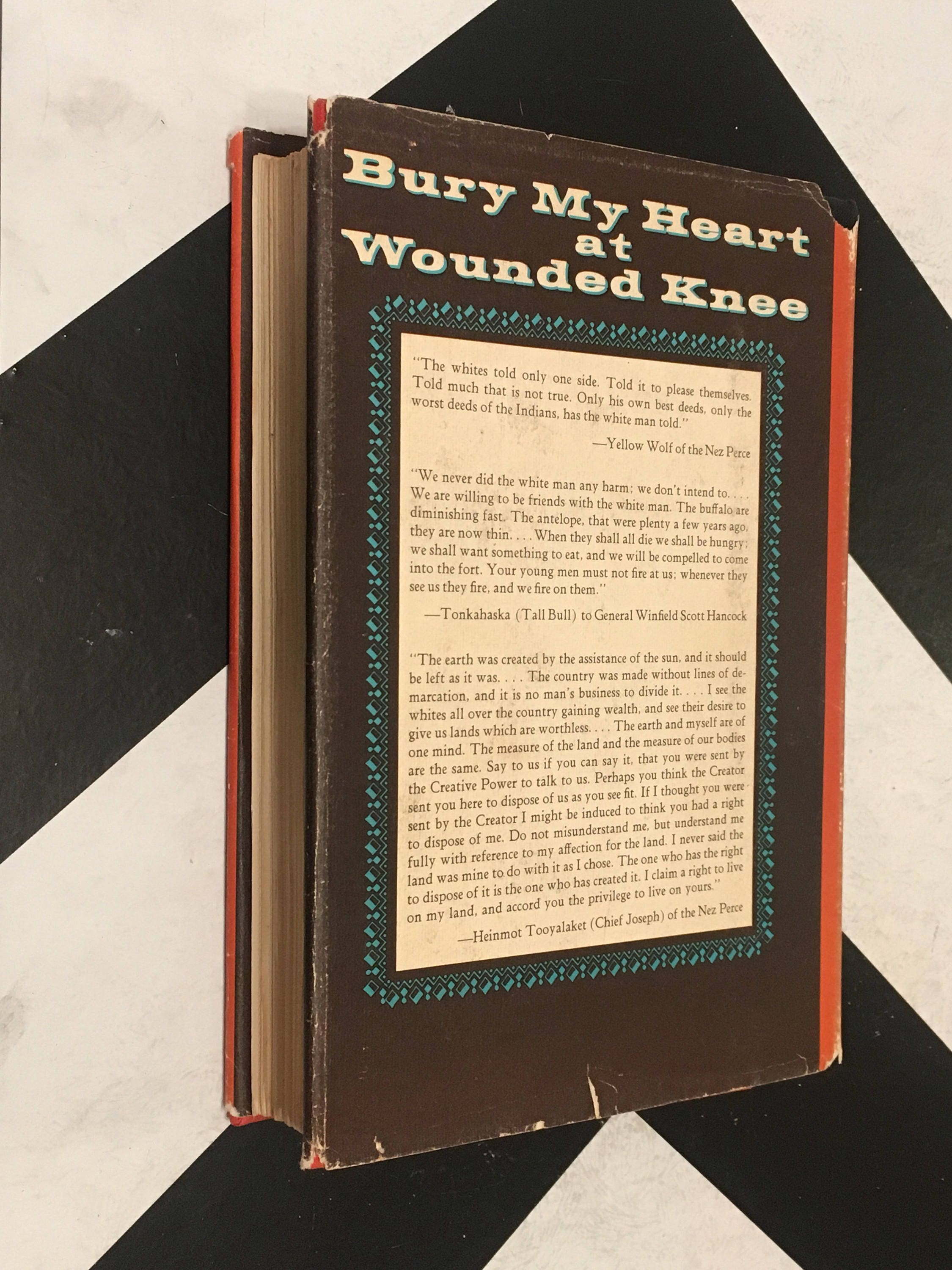 Bury My Heart At Wounded Knee An Indian History of the American West by Dee Brown (Hardcover Bury My Heart At Wounded Knee An Indian History of the American West by Dee Brown (Hardcover