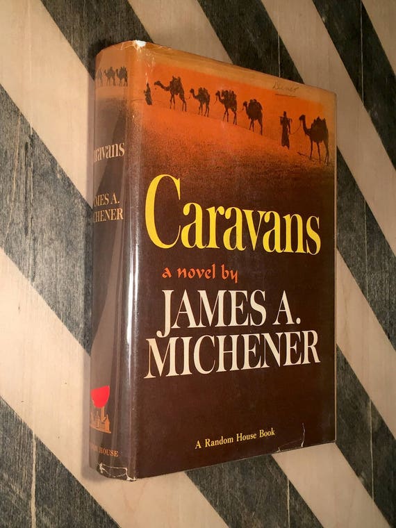 Caravans by James Michener (1963) first edition book