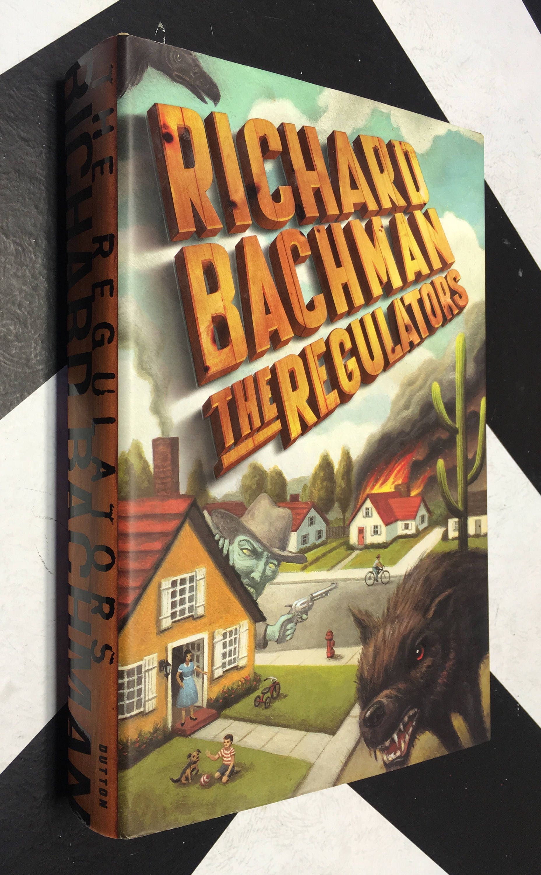 The Regulators by Richard Bachman (Hardcover, 1996) vintage book
