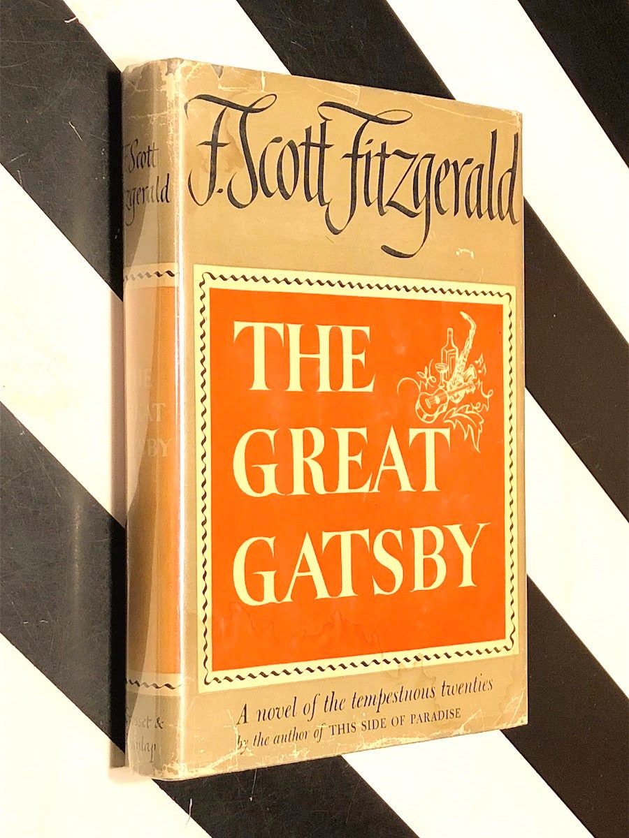 The great gatsby by f scott fitzgerald 1925 hardcover book