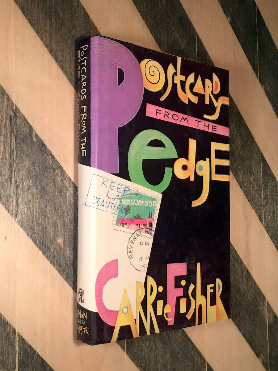 Postcards from the Edge by Carrie Fisher (1987) hardcover book