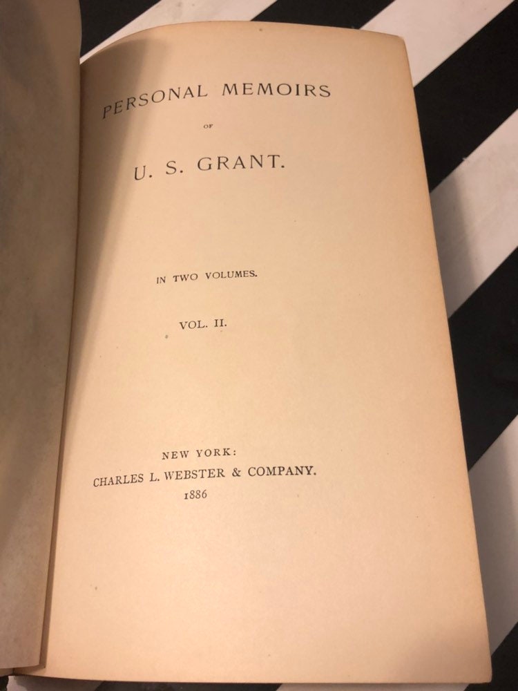 Personal Memoirs of U.S. Grant by E.B. Long Personal Memoirs of U.S. Grant by E.B. Long