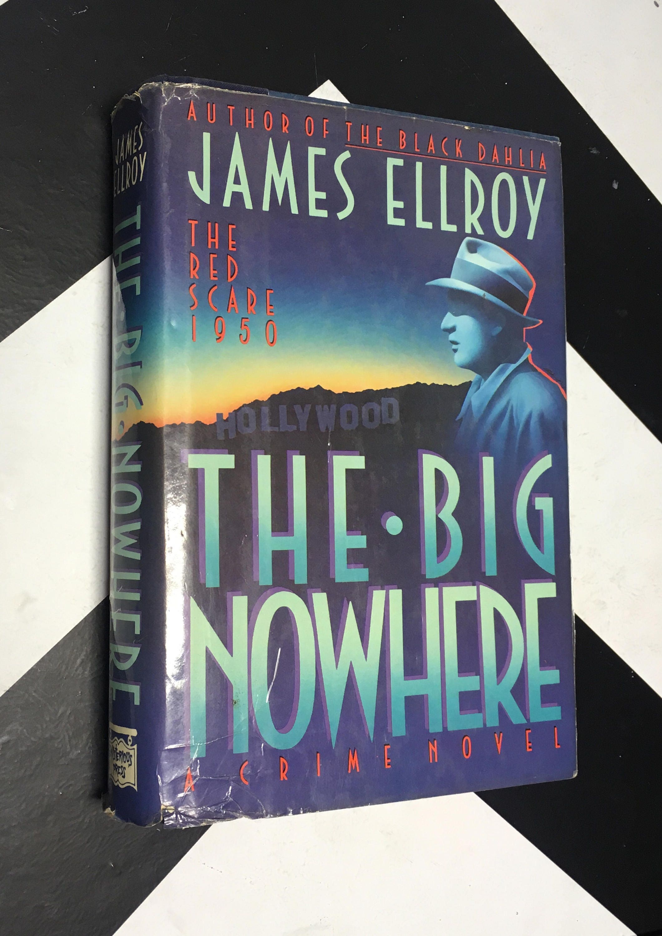The Big Nowhere: The Red Scare 1950 - A Crime Novel by James Ellroy vintage first edition novel (Hardcover, 1988)