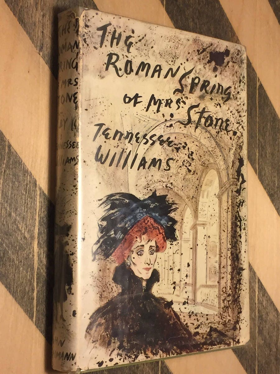 The Roman Spring of Mrs Stone by Tennessee Williams (1950) first - The Roman Spring Of Mrs Stone