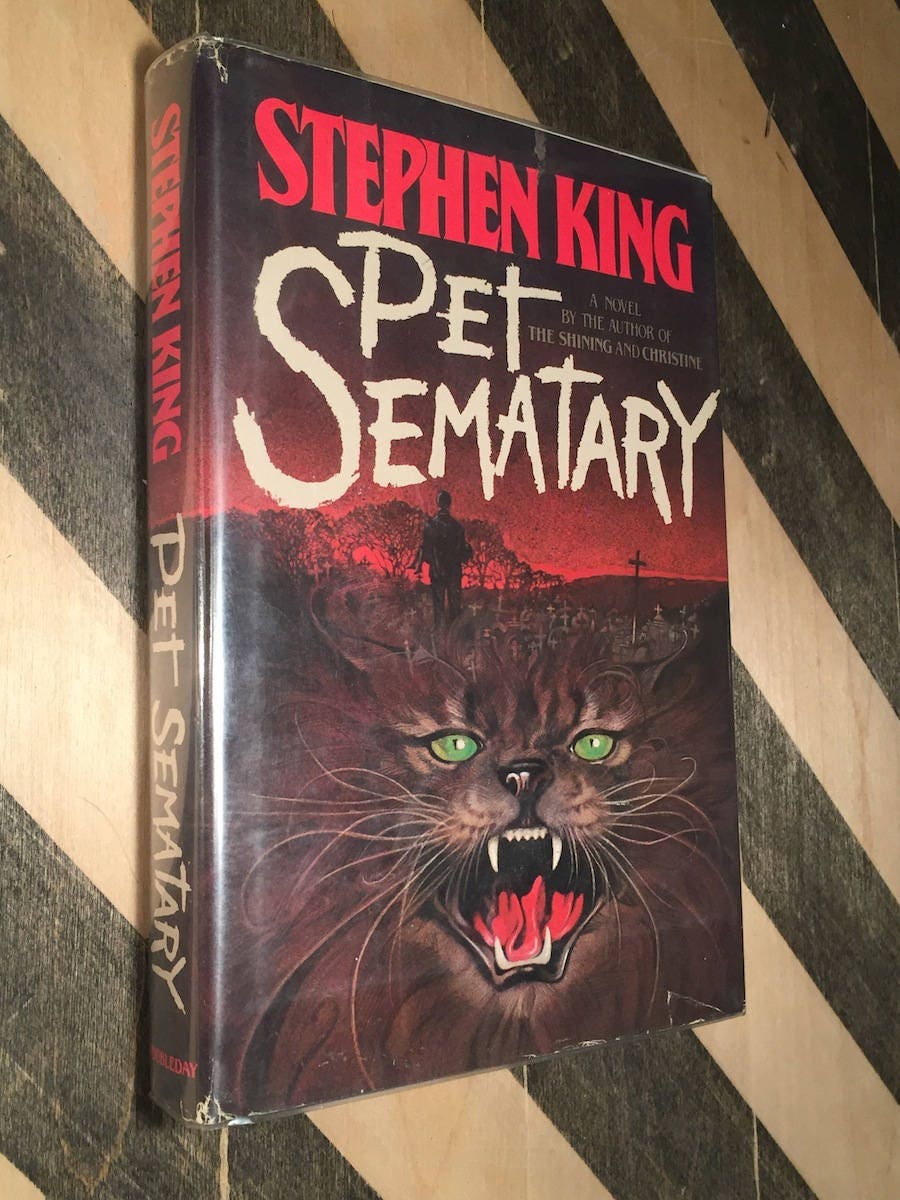 Pet Sematary by Stephen King (1983) first edition