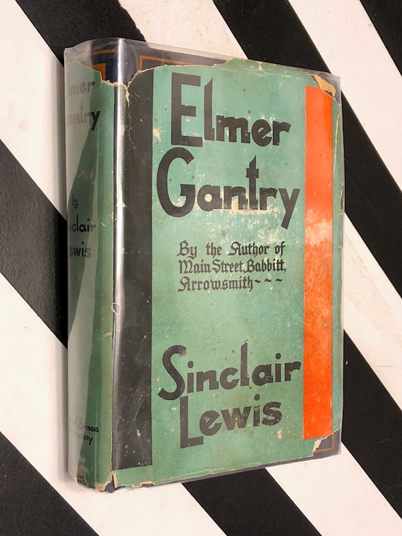 Elmer Gantry by Sinclair Lewis (1927) first edition book