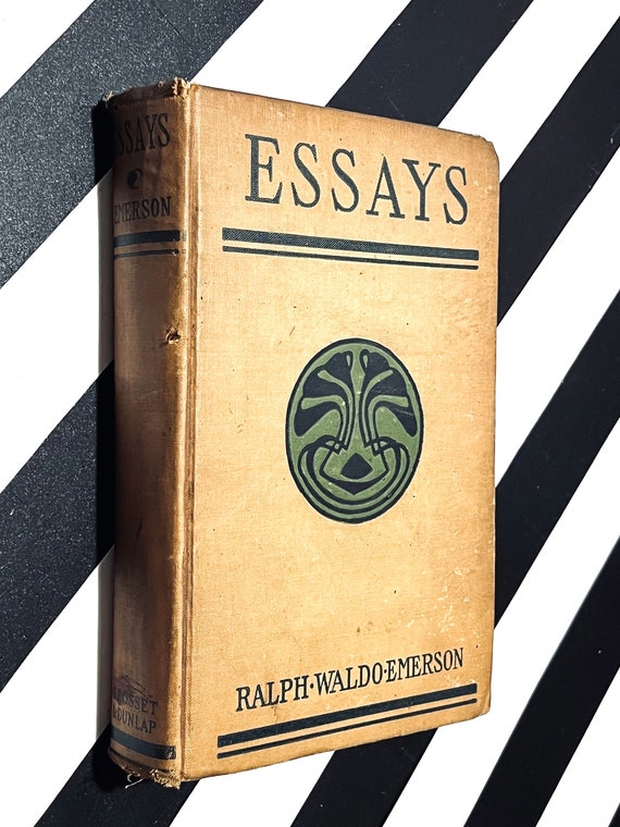 Essays by Ralph Waldo Emerson (1920) hardcover book