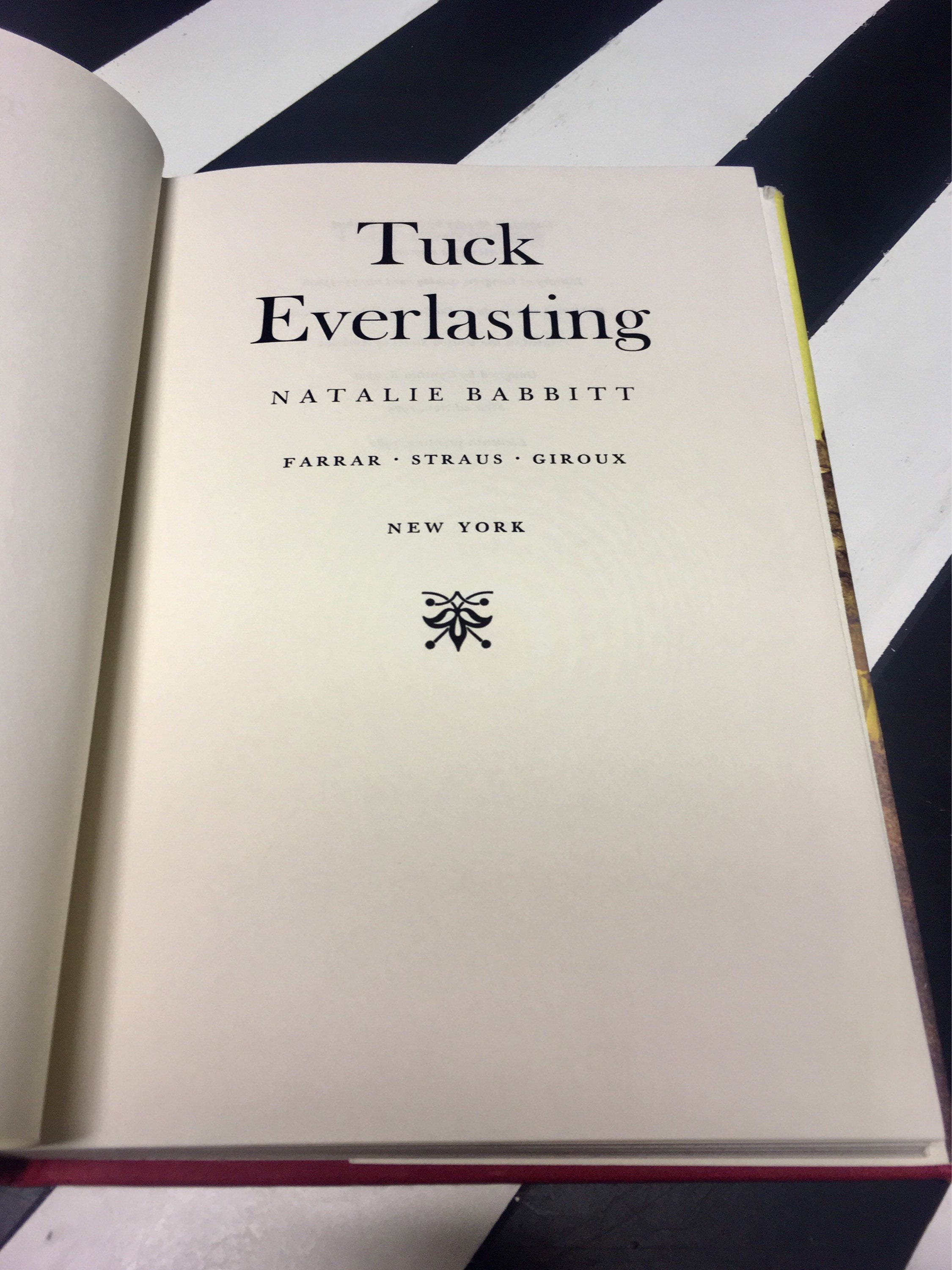 Tuck Everlasting by Natalie Babbitt Tuck Everlasting by Natalie Babbitt