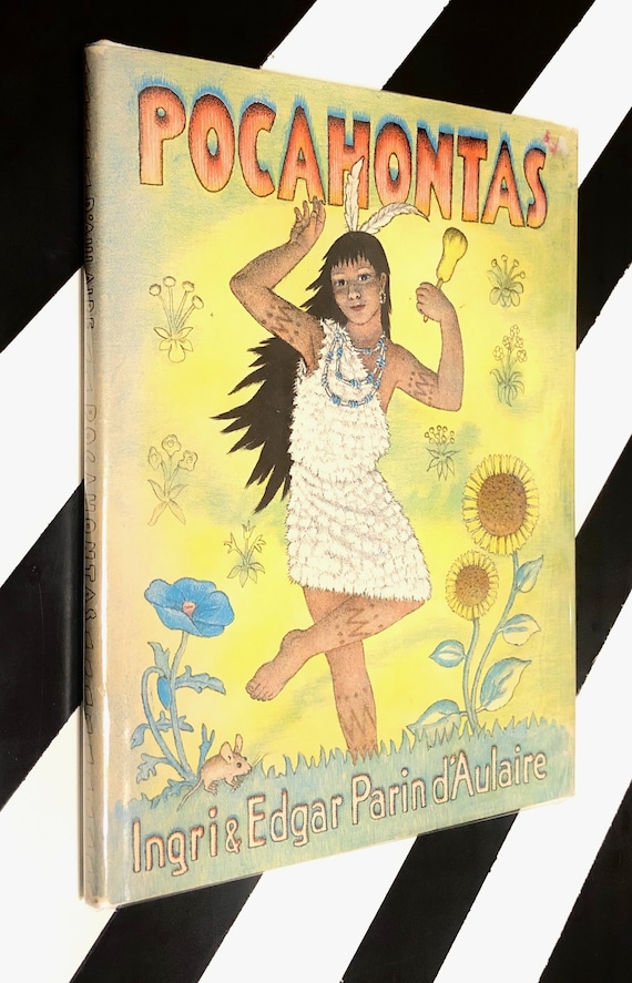 Pocahontas by Ingri and Edgar Parin D'Aulaire (1946) hardcover book